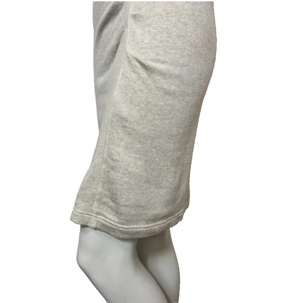 Isabel Marant Etoile Fewlyn Dress Size Small 36 Cotton Linen Knit Ruched Gray - Picture 7 of 10